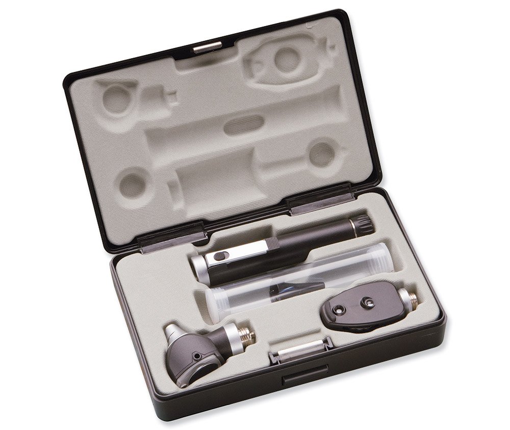 DIAGNOSTIX 2.5v Pocket Oto/Ophthalmoscope Set, 1 handle