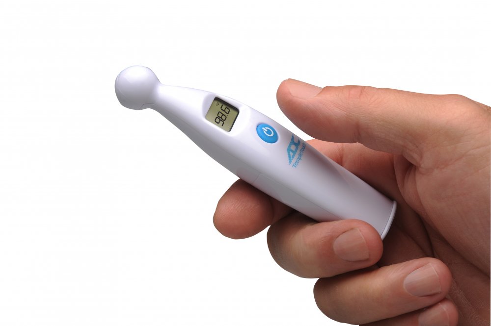 Thermomètre Médical Numérique Temporal Adc Adtemp 427 Non Invasif, à Mesure  Rapide (6 Secondes) , Enfants et Adultes