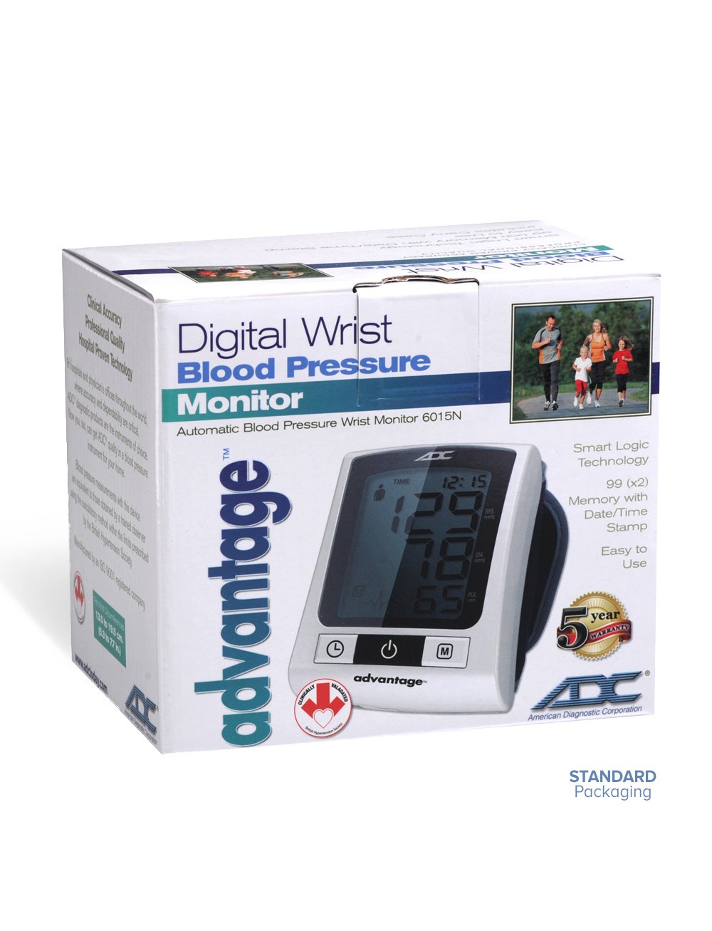 BRAND ADVICE WRIST TENSIOMETER Electronic automatic blood pressure